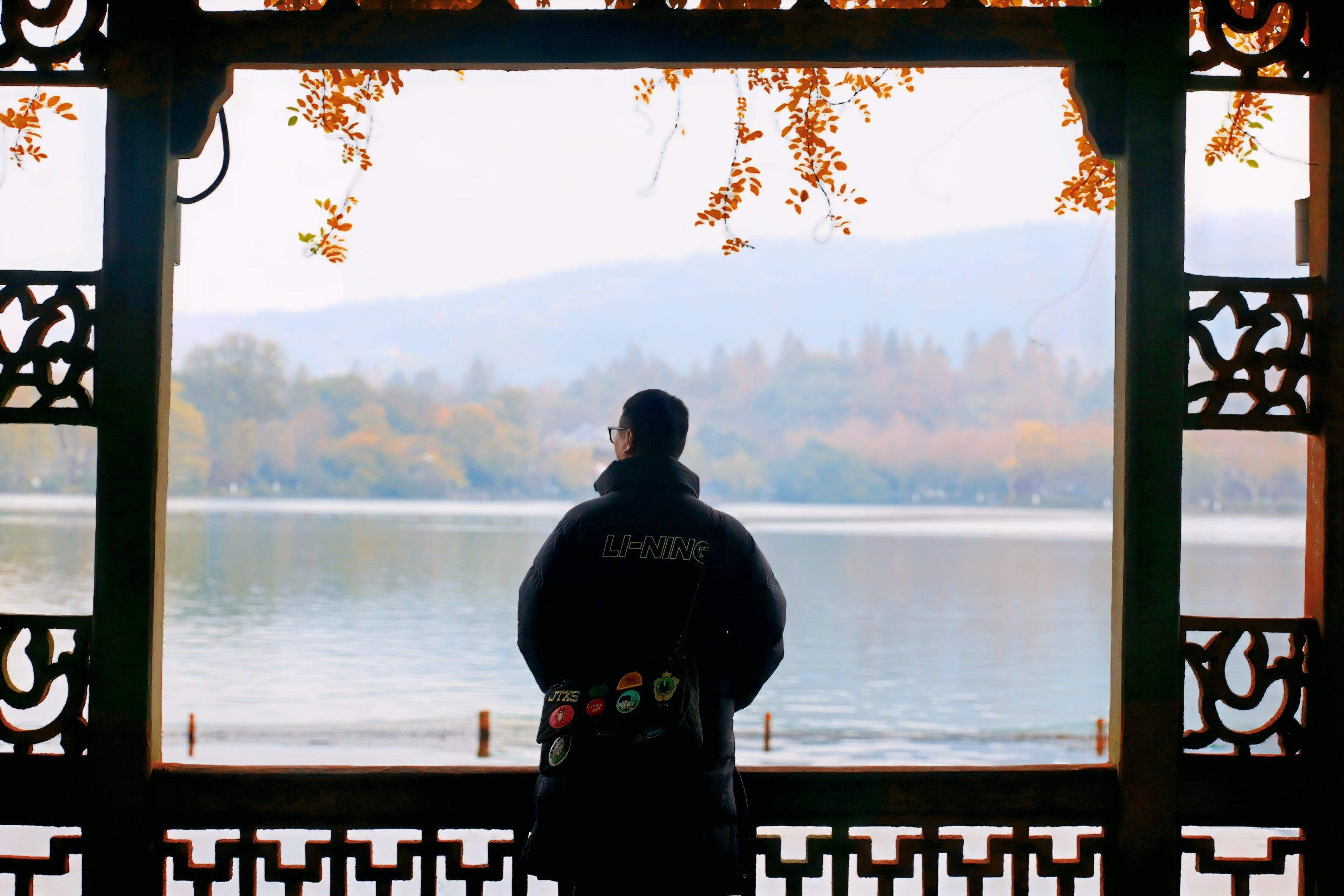 Array西湖赏枫的治愈，该住进梦里