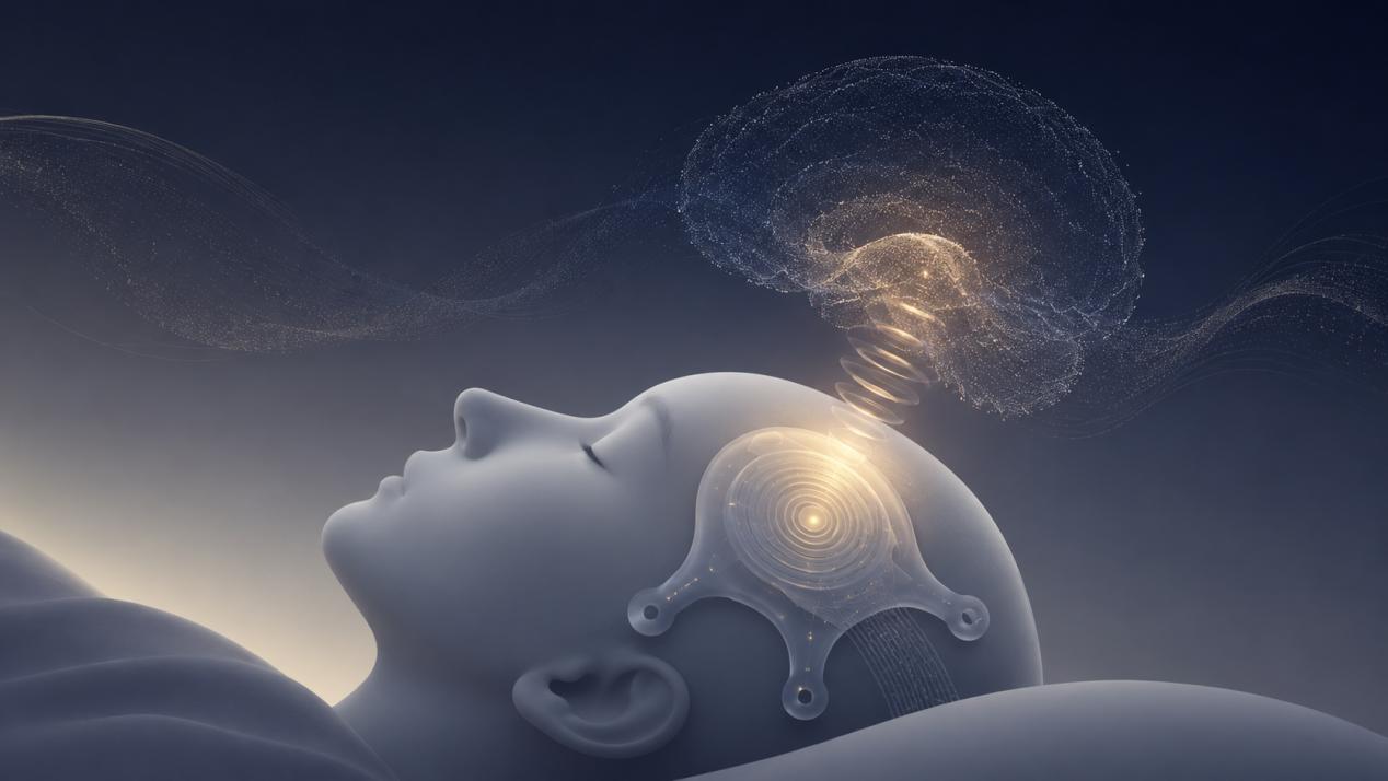 Array把超声“贴”在头上，科学家开始直接调控人的睡眠结构